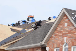 carpentry doing roof protection